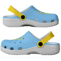 Ukraine Sumy Oblast Clogs Shoes Flag Color Inspiration