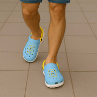 Ukraine Sumy Oblast Clogs Shoes Flag Color Inspiration