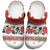 Ukraine Unity Day Clogs Shoes The Trident With Folk Pattern - Wonder Print Shop