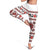 Ukraine Unity Day Leggings The Trident With Folk Pattern - Wonder Print Shop