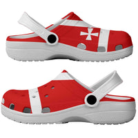 Ukraine Volyn Oblast Clogs Shoes Flag Color Inspiration