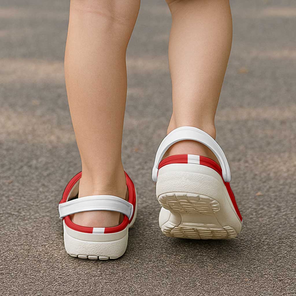Ukraine Volyn Oblast Clogs Shoes Flag Color Inspiration