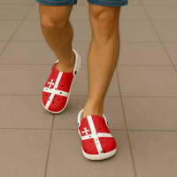 Ukraine Volyn Oblast Clogs Shoes Flag Color Inspiration