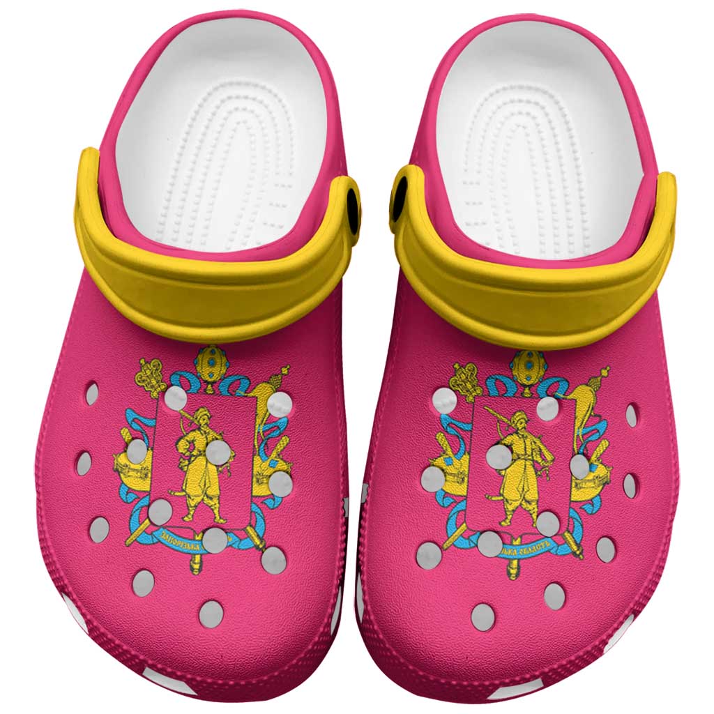 Ukraine Zaporizhzhia Oblast Clogs Shoes Flag Color Inspiration