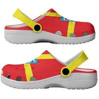 Ukraine Zhytomyr Oblast Clogs Shoes Flag Color Inspiration