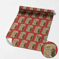 Underground Railroad Hero Harriet Tubman Wrapping Paper Roll Feminist History Gift