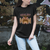 Football Mom T Shirt For Women Women Game Day Sunday Funday Rugby Messy Bun - Wonder Print Shop