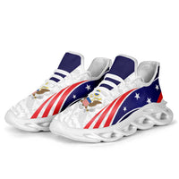 United States 2026 Football Clunky Sneakers Go USA Grunge Curve Stylized - Wonder Print Shop