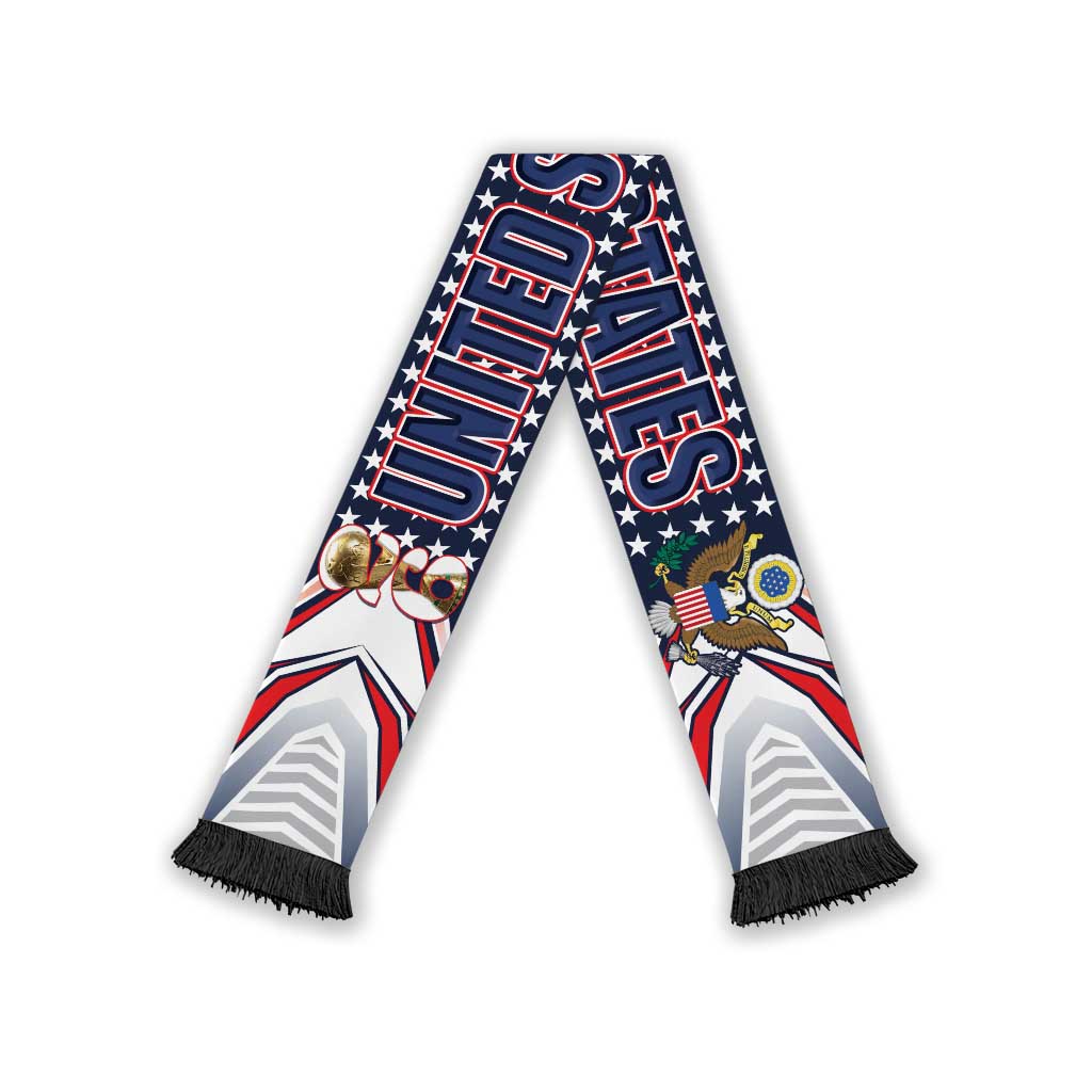 United States 2026 Football Soccer Scarf Come On USA