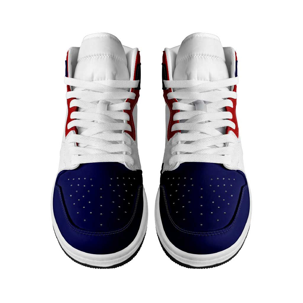 United States High Sneakers AJ1 Classic National Flag Style - Wonder Print Shop