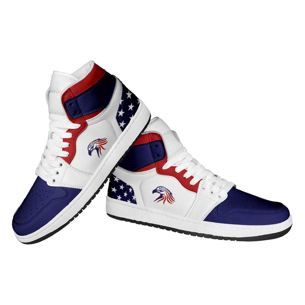 United States High Sneakers AJ1 Classic National Flag Style - Wonder Print Shop