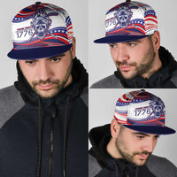 United States Hockey Personalized Snapback Cap Losing Teeth Winning Wars Since 1776 White Style