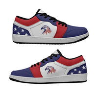 United States Low Sneakers Classic National Flag Style - Wonder Print Shop