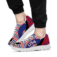 United States Soccer Sneakers American Eagle Flag Stars And Stripes