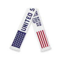 United States World Football 2026 Soccer Scarf National Pride Never Stops