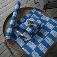 Unpaid Peaceful Protester Vintage Floral Peace Wrapping Paper Roll Hippie Style Activist Retro Anti War Boho Protest