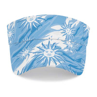Uruguay 2026 Football Sun Visor Cap Vamos La Celeste Sol de Mayo