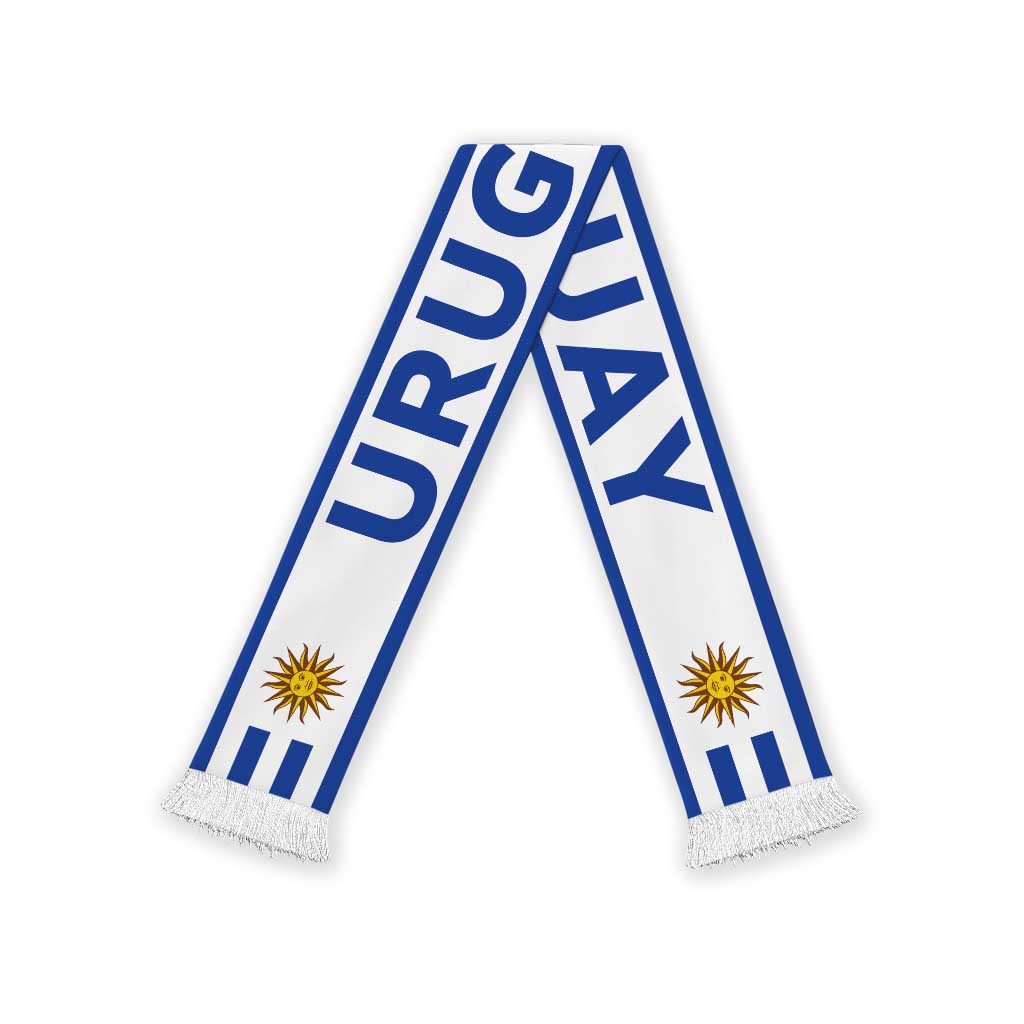 Uruguay Football 2026 Soccer Scarf Flag Style