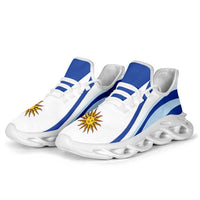 Uruguay Football Clunky Sneakers Flag-Inspired Curve Style