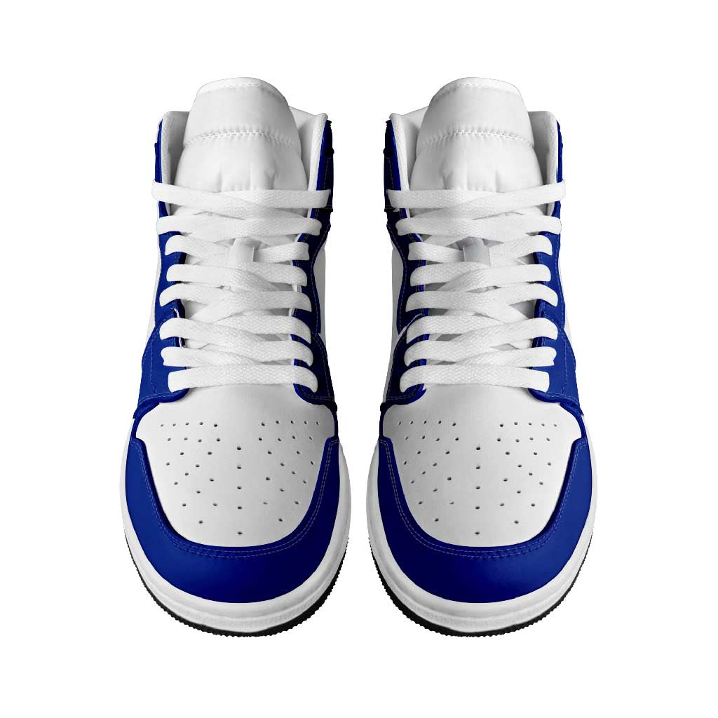 Uruguay High Sneakers AJ1 Classic National Flag Style - Wonder Print Shop
