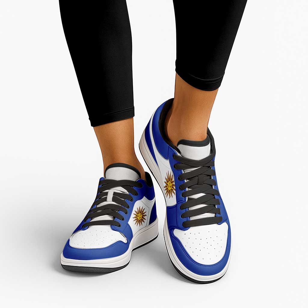Uruguay Low Sneakers Classic National Flag Style - Wonder Print Shop