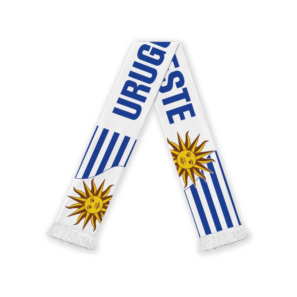 Uruguay World Football 2026 Soccer Scarf National Pride Never Stops