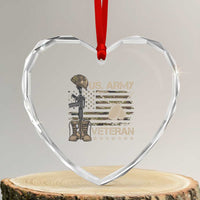 US Army Veteran Flag Heart Crystal Glass Ornament - Wonder Print Shop