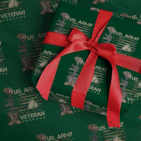 US Army Veteran Flag Wrapping Paper Roll - Wonder Print Shop