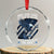 US Military Navy Sailor Crystal Glass Ornament And God Said Let There Be Sailors The Devil Groaned And Said - Wonder Print Shop