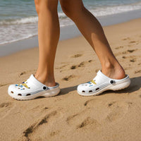 US Virgin Islands Clogs Shoes Heritage Palette Flag-Inspired - Wonder Print Shop