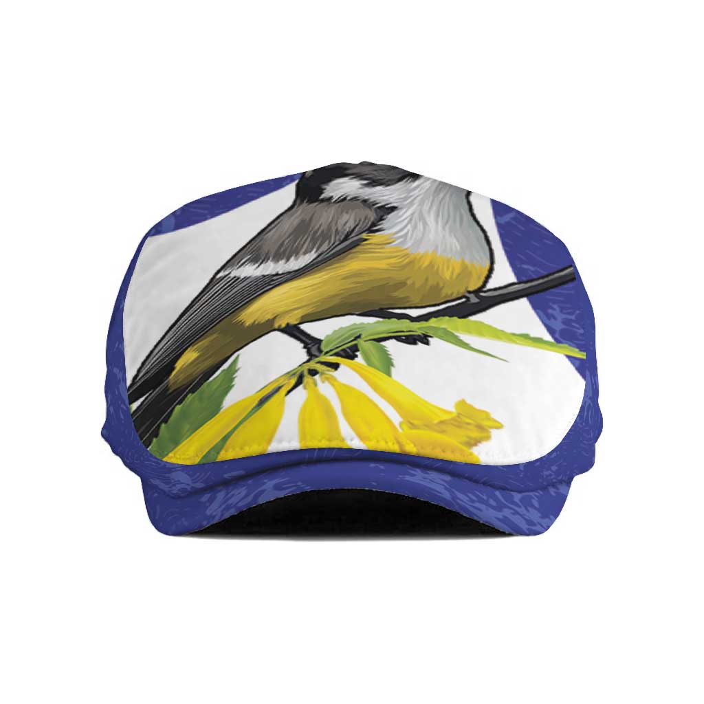US Virgin Islands Jeff Hat Bananaquit Bird Mix Ginger Thomas Flower - Wonder Print Shop