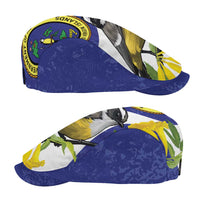 US Virgin Islands Jeff Hat Bananaquit Bird Mix Ginger Thomas Flower - Wonder Print Shop