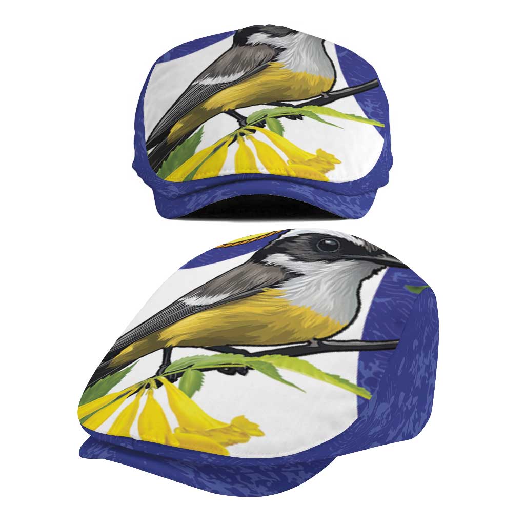 US Virgin Islands Jeff Hat Bananaquit Bird Mix Ginger Thomas Flower - Wonder Print Shop