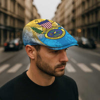 US Virgin Islands Jeff Hat Coat Of Arms Grunge Style - Wonder Print Shop