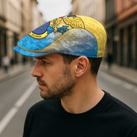US Virgin Islands Jeff Hat Coat Of Arms Grunge Style - Wonder Print Shop