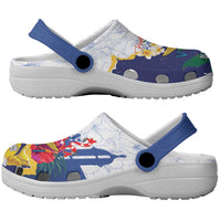 US Virgin Islands - Puerto Rico Day Clogs Shoes Boricua Coqui Yellow-colored Eagle - Wonder Print Shop