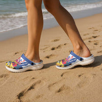 US Virgin Islands - Puerto Rico Day Clogs Shoes Boricua Coqui Yellow-colored Eagle - Wonder Print Shop