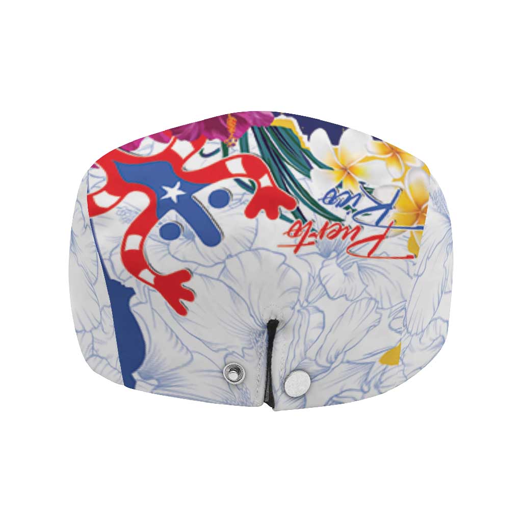 US Virgin Islands - Puerto Rico Day Jeff Hat Boricua Coqui Yellow-colored Eagle - Wonder Print Shop