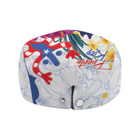 US Virgin Islands - Puerto Rico Day Jeff Hat Boricua Coqui Yellow-colored Eagle - Wonder Print Shop