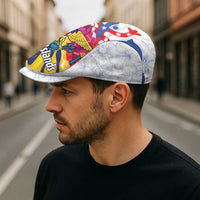 US Virgin Islands - Puerto Rico Day Jeff Hat Boricua Coqui Yellow-colored Eagle - Wonder Print Shop
