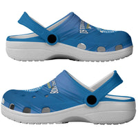 US Virgin Islands Soccer Clogs Shoes Go Dashing Eagles Sporty Style - Wonder Print Shop