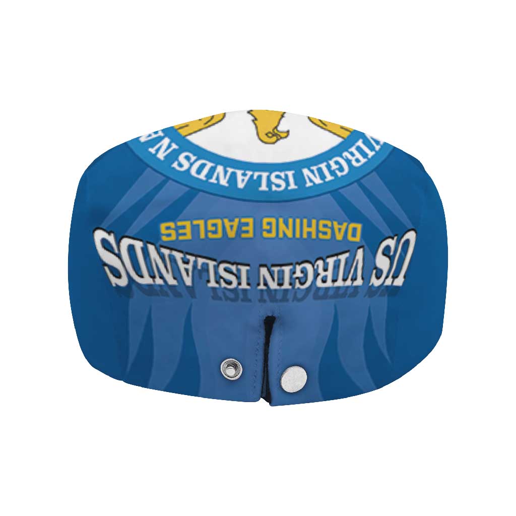 US Virgin Islands Soccer Jeff Hat Go Dashing Eagles Sporty Style - Wonder Print Shop