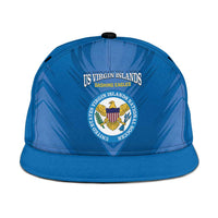 US Virgin Islands Soccer Snapback Cap Go Dashing Eagles Sporty Style - Wonder Print Shop