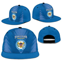 US Virgin Islands Soccer Snapback Cap Go Dashing Eagles Sporty Style - Wonder Print Shop