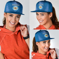 US Virgin Islands Soccer Snapback Cap Go Dashing Eagles Sporty Style - Wonder Print Shop
