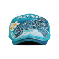 US Virgin Islands St Croix Jeff Hat Twin City Leatherback With Plumeria - Wonder Print Shop