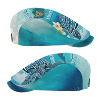 US Virgin Islands St Croix Jeff Hat Twin City Leatherback With Plumeria - Wonder Print Shop