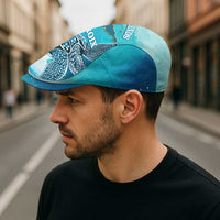 US Virgin Islands St Croix Jeff Hat Twin City Leatherback With Plumeria - Wonder Print Shop