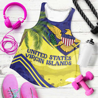 US Virgin Islands Women Racerback Tank United in Pride and Hope - Wonder Print Shop