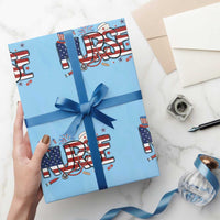 USA 250 Proud American Nurse Wrapping Paper Roll Patriotic Healthcare Hero